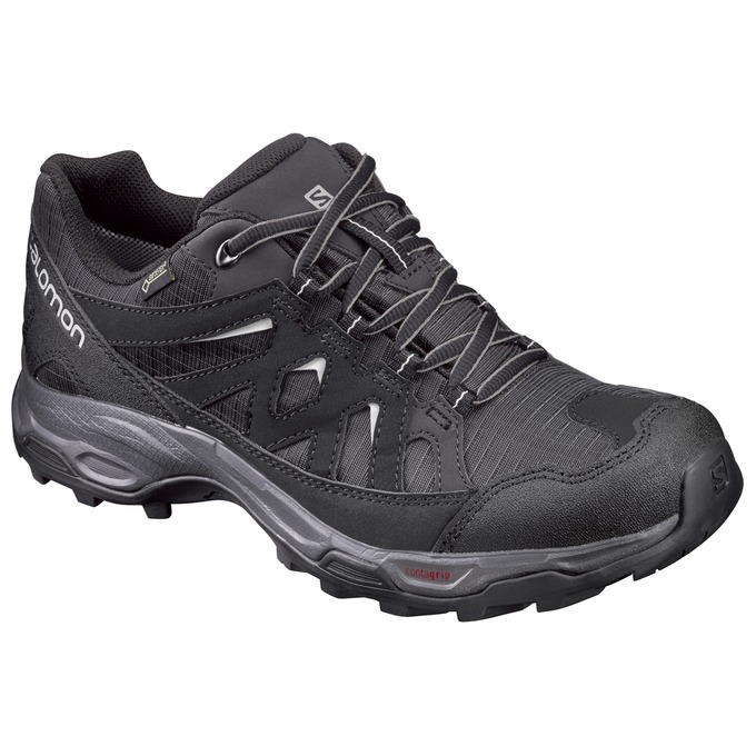 Zapatillas Trekking Salomon Mujer Negras - Salomon Argentina EFFECT GTX® W ,245306-CZS